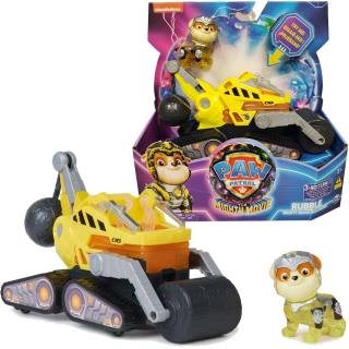 Spin Master Paw Patrol Rubble Mighty Movie Buldozer vozidlo
